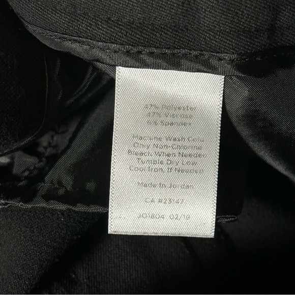 Talbots Barely Boot Black Pants Office Career Women's Size 12 - Picture 11 of 14